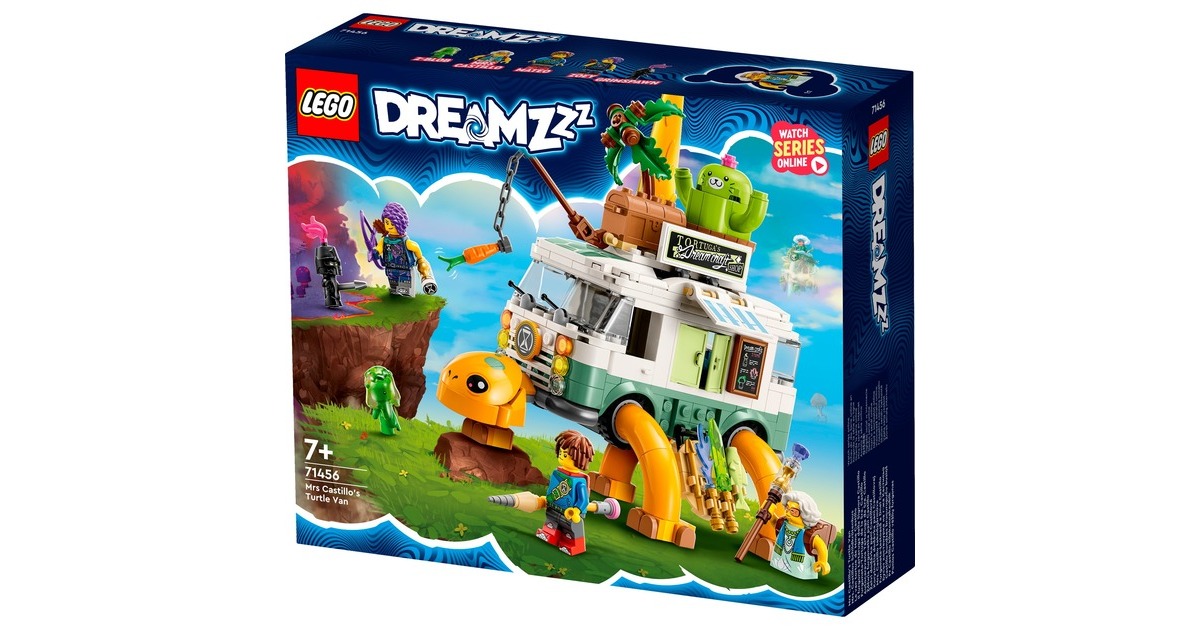 LEGO 71456 DREAMZzz Mrs. Castillos Schildkrötenbus, Konstruktionsspielzeug