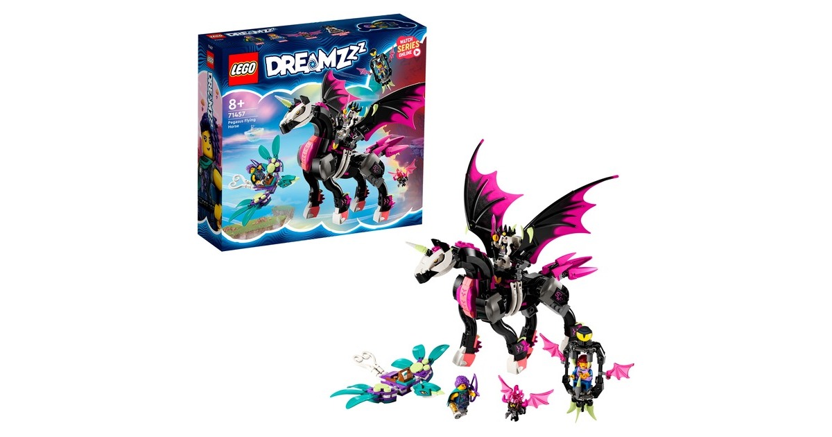 LEGO 71457 DREAMZzz Pegasus, Konstruktionsspielzeug