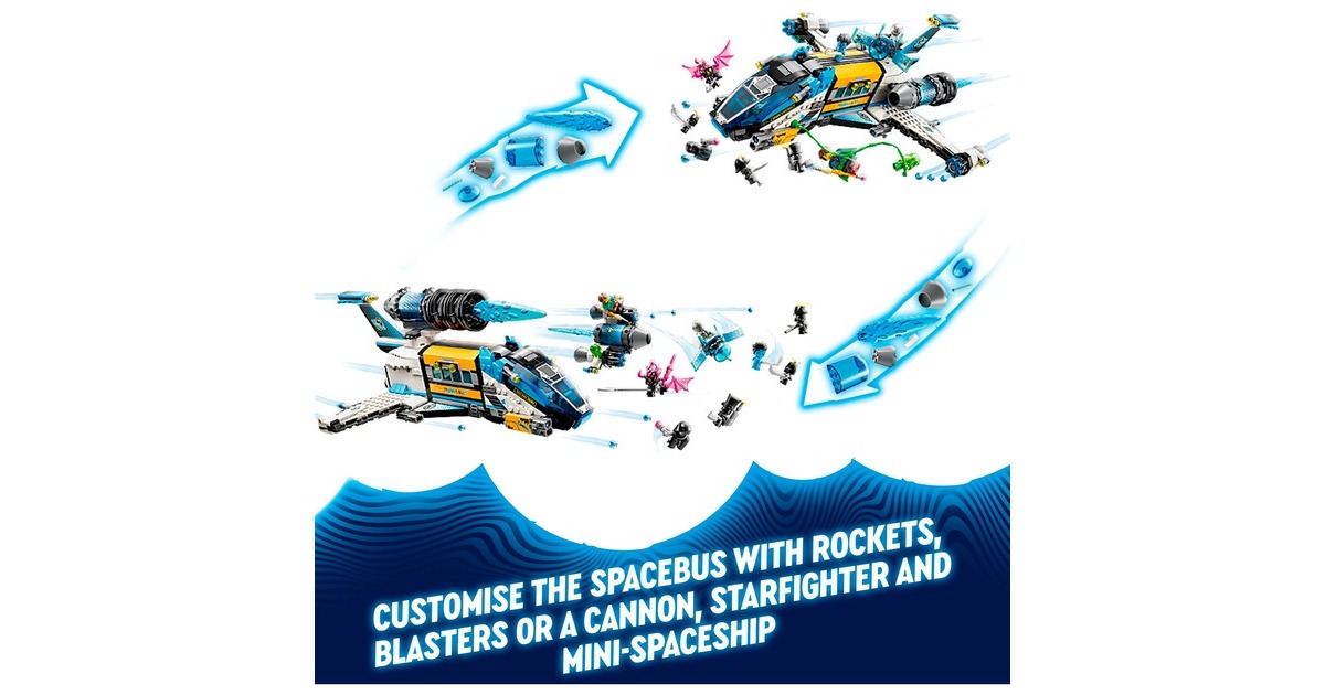 LEGO 71460 DREAMZzz Der Weltraumbus von Mr. Oz, Konstruktionsspielzeug