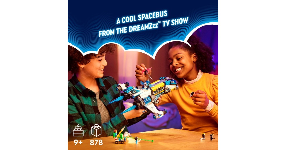 LEGO 71460 DREAMZzz Der Weltraumbus von Mr. Oz, Konstruktionsspielzeug