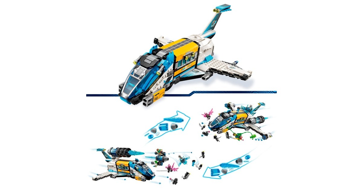 LEGO 71460 DREAMZzz Der Weltraumbus von Mr. Oz, Konstruktionsspielzeug