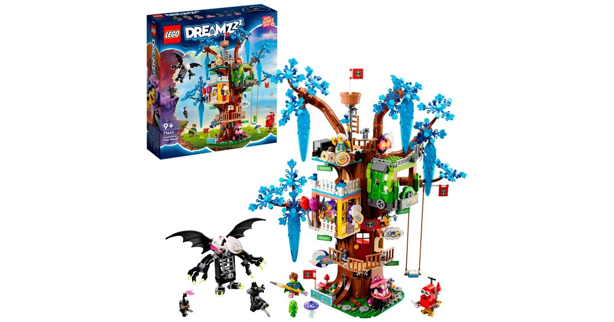 LEGO 71461 DREAMZzz Fantastisches Baumhaus, Konstruktionsspielzeug