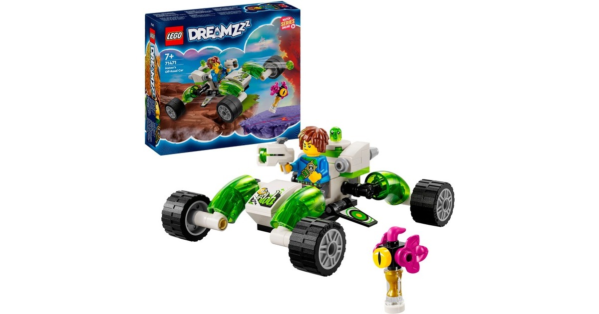 LEGO 71471 DreamZzz Mateos Geländeflitzer, Konstruktionsspielzeug