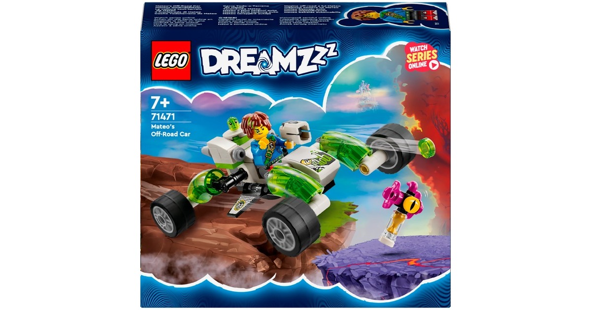 LEGO 71471 DreamZzz Mateos Geländeflitzer, Konstruktionsspielzeug
