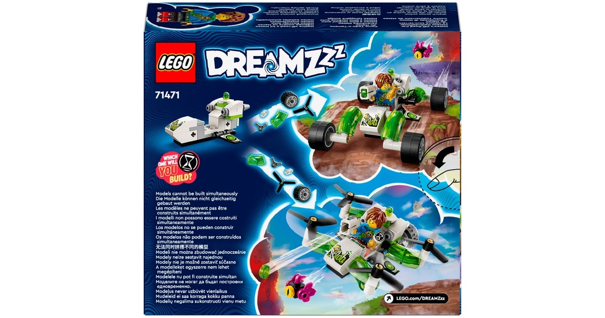 LEGO 71471 DreamZzz Mateos Geländeflitzer, Konstruktionsspielzeug