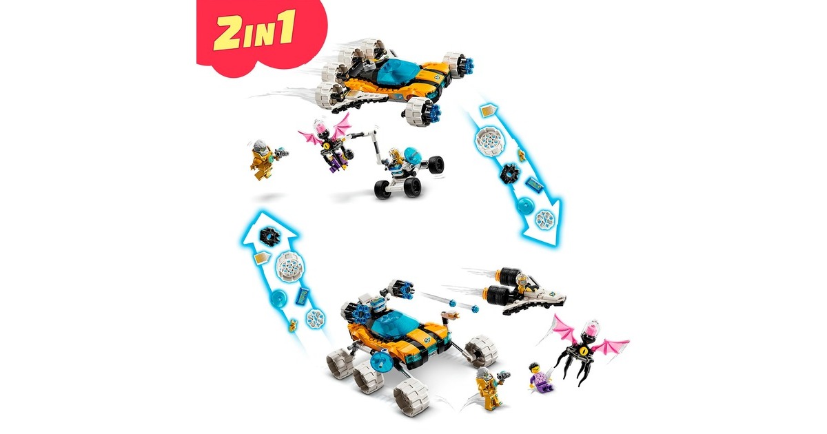 LEGO 71475 DREAMZzz Der Weltraumbuggy von Mr. Oz, Konstruktionsspielzeug