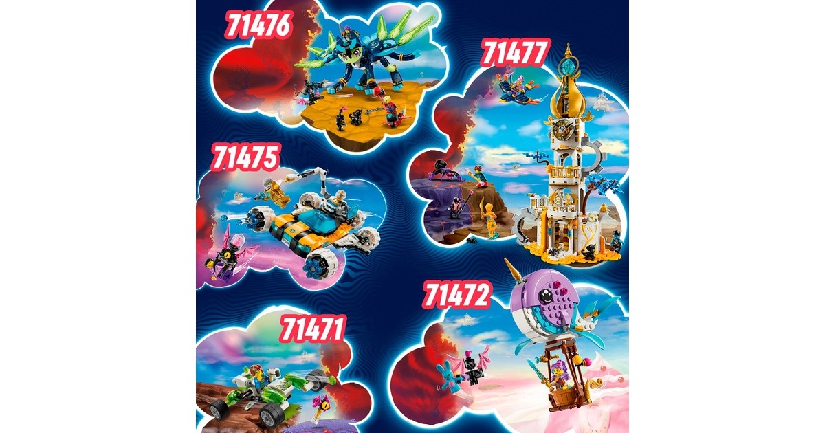 LEGO 71475 DREAMZzz Der Weltraumbuggy von Mr. Oz, Konstruktionsspielzeug