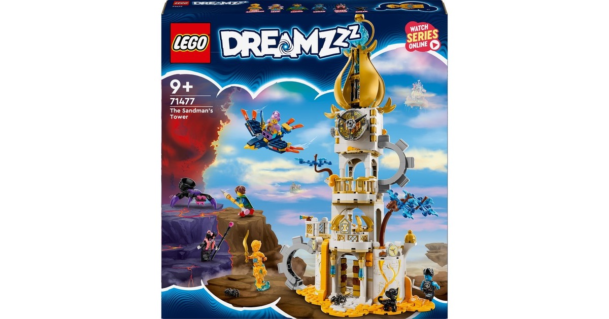 LEGO 71477 DREAMZzz Turm des Sandmanns, Konstruktionsspielzeug