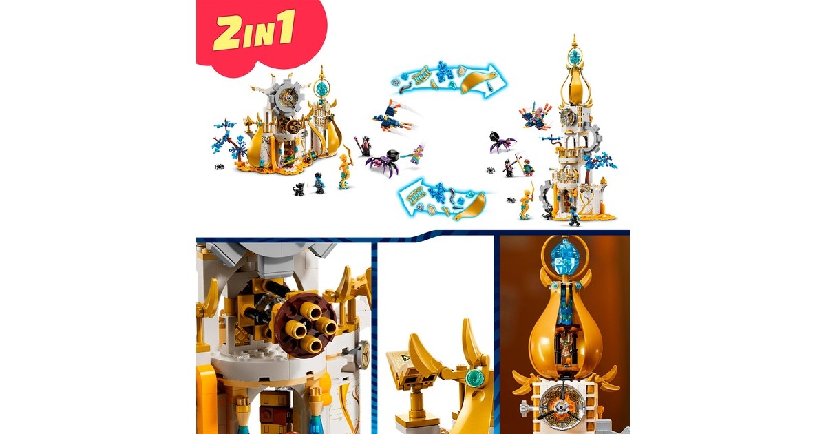 LEGO 71477 DREAMZzz Turm des Sandmanns, Konstruktionsspielzeug