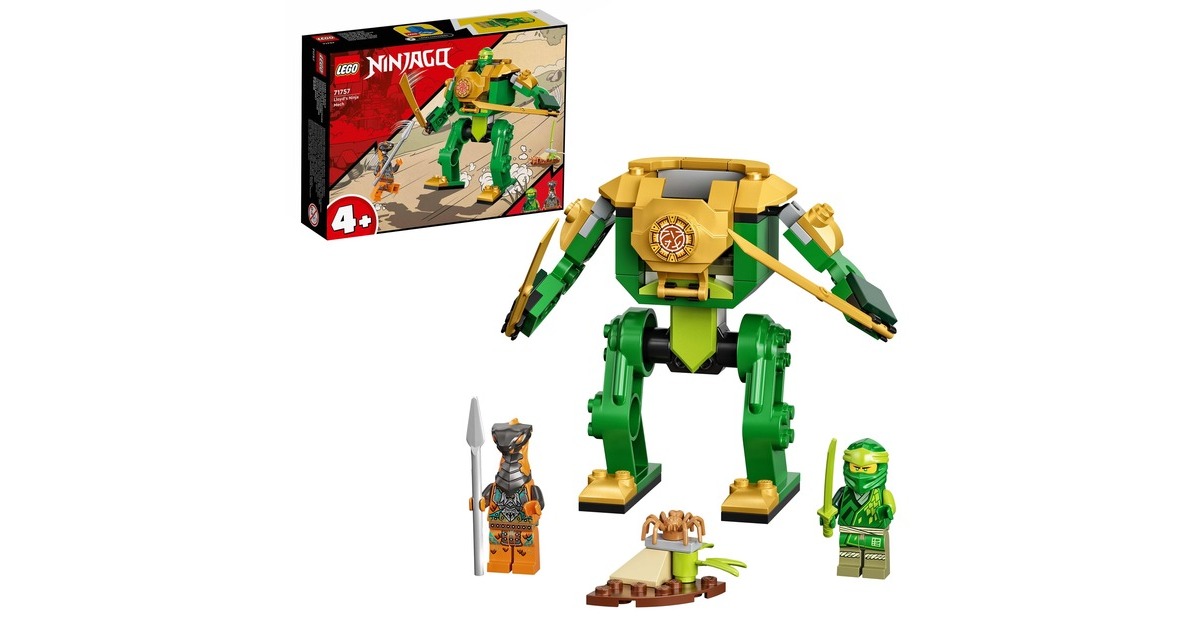 LEGO 71757 NINJAGO Lloyds Ninja-Mech, Konstruktionsspielzeug