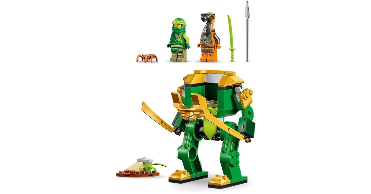 LEGO 71757 NINJAGO Lloyds Ninja-Mech, Konstruktionsspielzeug