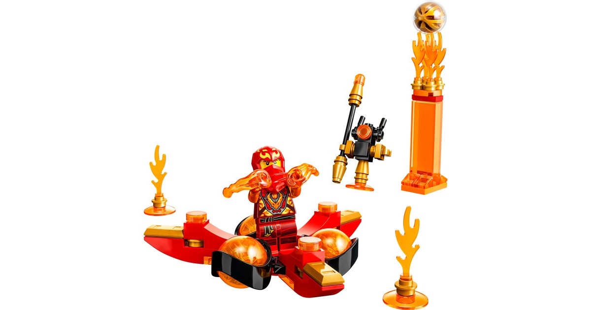 LEGO 71777 Ninjago Kais Drachenpower-Spinjitzu-Flip, Konstruktionsspielzeug