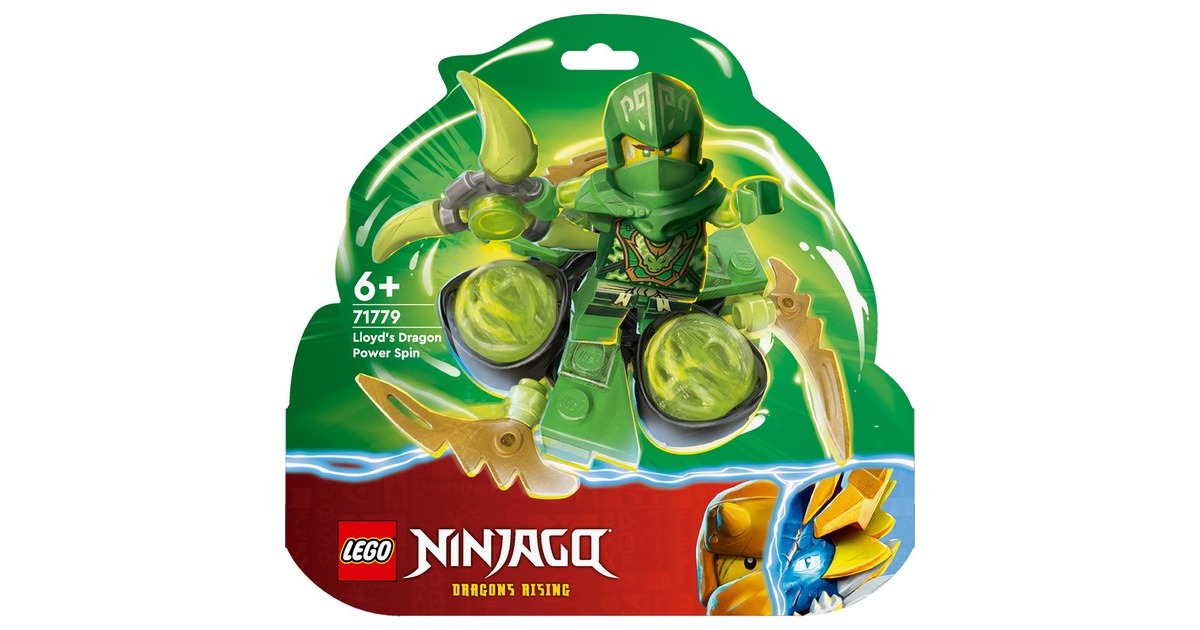LEGO 71779 Ninjago Lloyds Drachenpower-Spinjitzu-Spin, Konstruktionsspielzeug