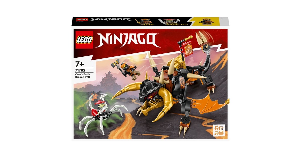 LEGO 71782 Ninjago Coles Erddrache EVO, Konstruktionsspielzeug