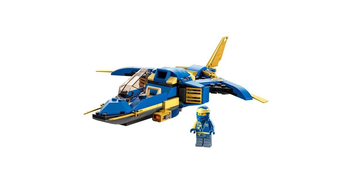 LEGO 71784 Ninjago Jays Donner-Jet EVO, Konstruktionsspielzeug