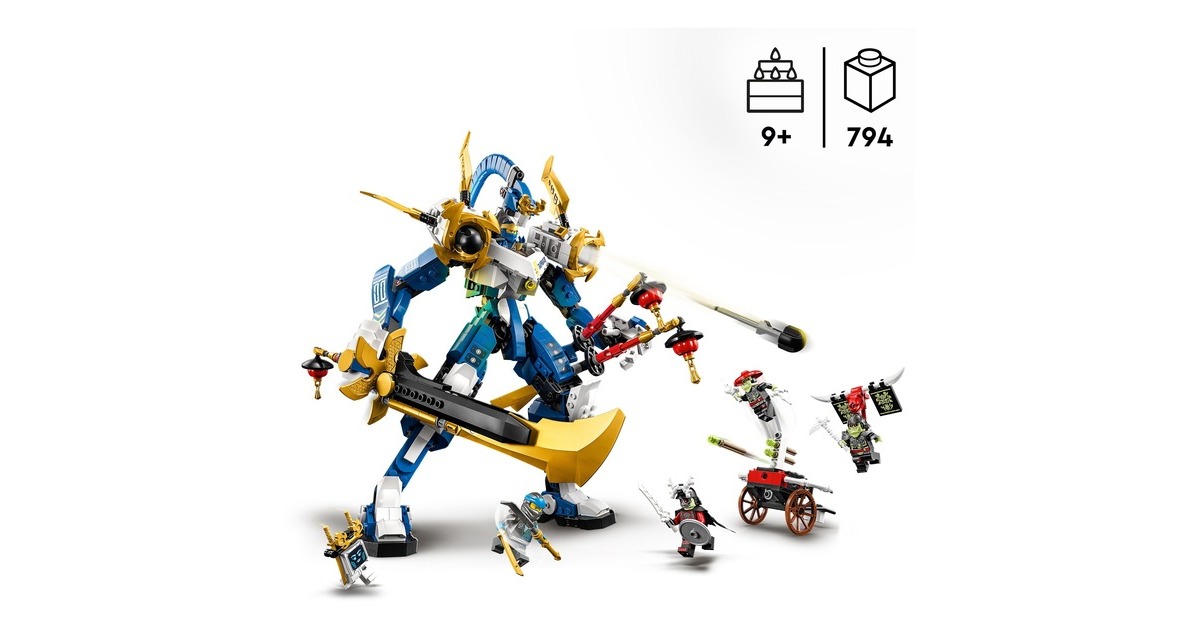 LEGO 71785 Ninjago Jays Titan-Mech, Konstruktionsspielzeug