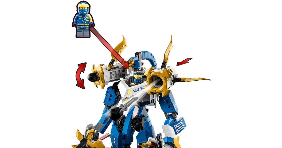 LEGO 71785 Ninjago Jays Titan-Mech, Konstruktionsspielzeug