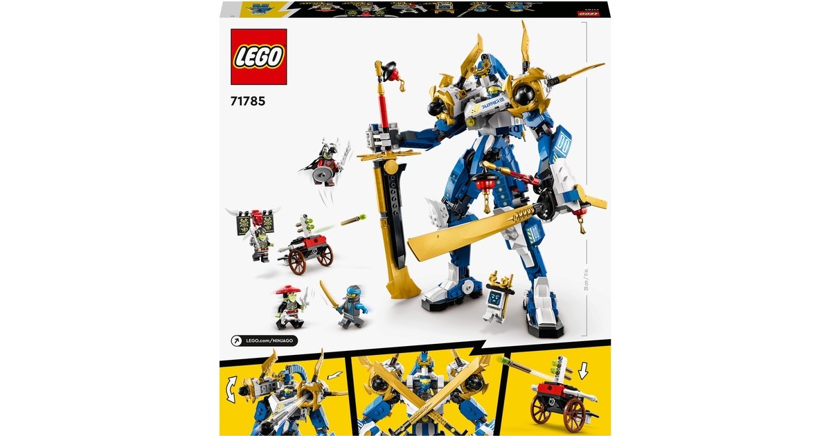 LEGO 71785 Ninjago Jays Titan-Mech, Konstruktionsspielzeug
