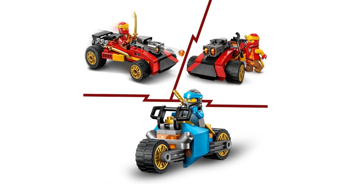 LEGO 71787 Ninjago Kreative Ninja Steinebox, Konstruktionsspielzeug