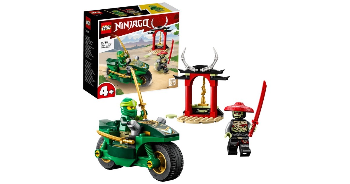 LEGO 71788 Ninjago Lloyds Ninja-Motorrad, Konstruktionsspielzeug