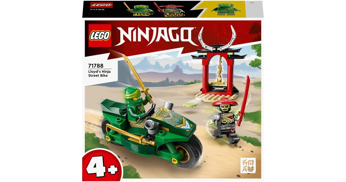 LEGO 71788 Ninjago Lloyds Ninja-Motorrad, Konstruktionsspielzeug