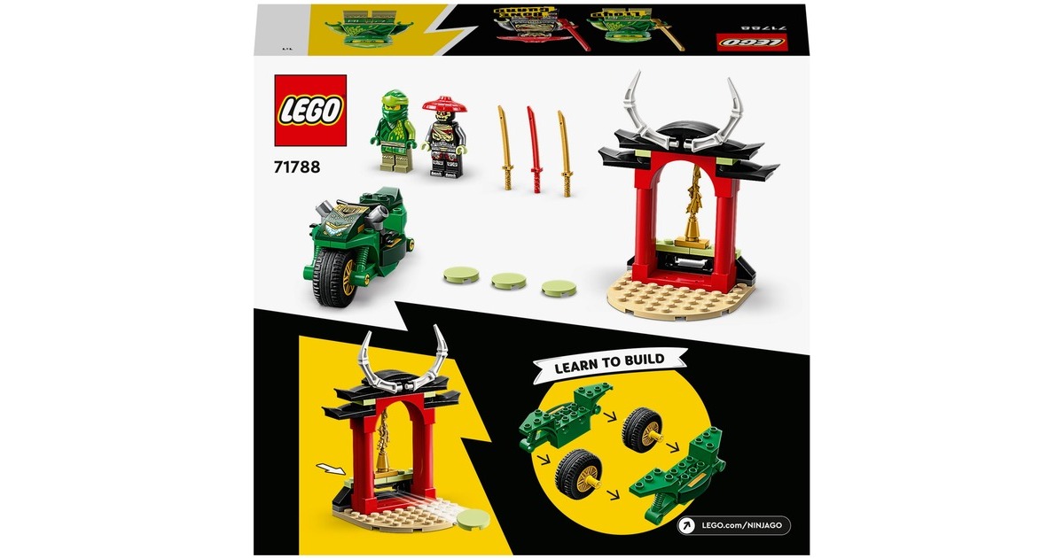 LEGO 71788 Ninjago Lloyds Ninja-Motorrad, Konstruktionsspielzeug
