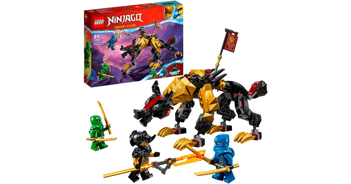 LEGO 71790 Ninjago Jagdhund des kaiserlichen Jägers, Konstruktionsspielzeug