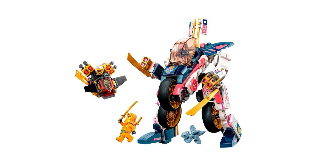 LEGO 71792 Ninjago Soras Mech-Bike, Konstruktionsspielzeug