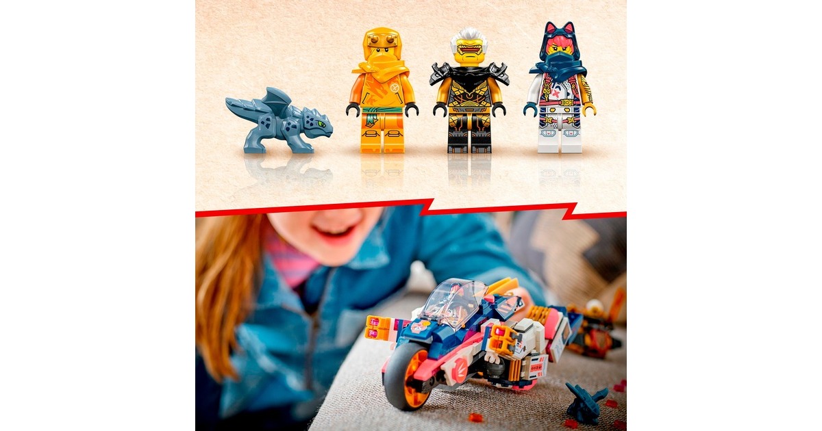 LEGO 71792 Ninjago Soras Mech-Bike, Konstruktionsspielzeug