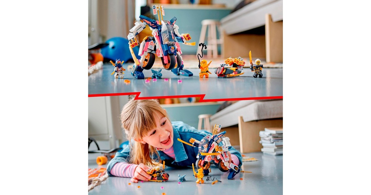LEGO 71792 Ninjago Soras Mech-Bike, Konstruktionsspielzeug