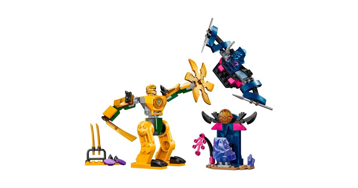 LEGO 71804 Ninjago Arins Battle Mech, Konstruktionsspielzeug