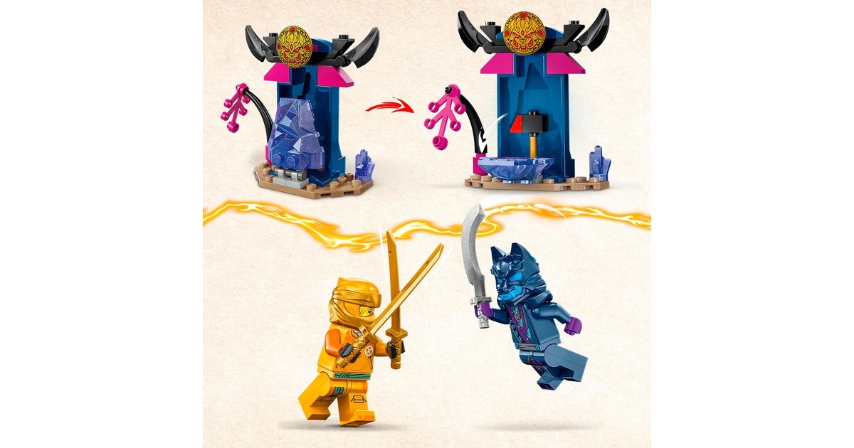 LEGO 71804 Ninjago Arins Battle Mech, Konstruktionsspielzeug