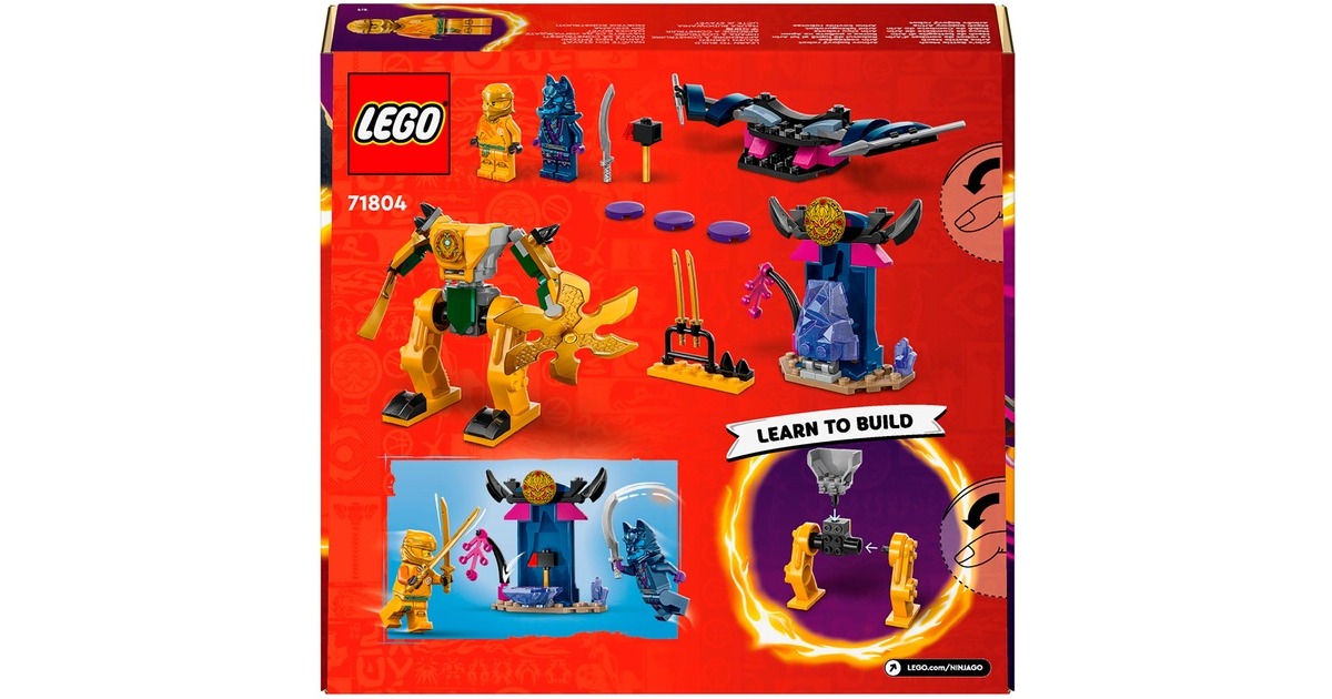 LEGO 71804 Ninjago Arins Battle Mech, Konstruktionsspielzeug