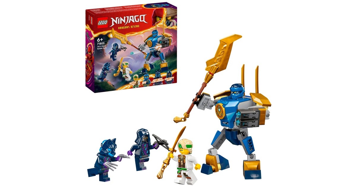 LEGO 71805 Ninjago Jays Battle Mech, Konstruktionsspielzeug