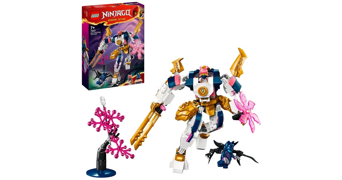 LEGO 71807 Ninjago Soras Technikmech, Konstruktionsspielzeug