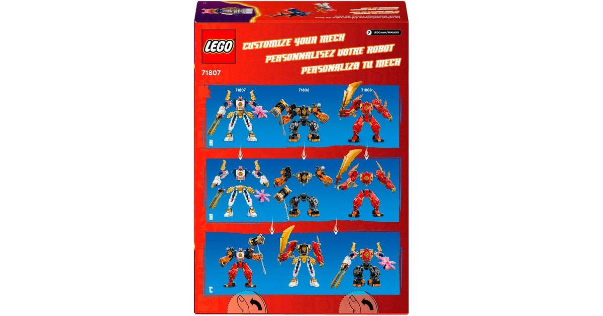 LEGO 71807 Ninjago Soras Technikmech, Konstruktionsspielzeug