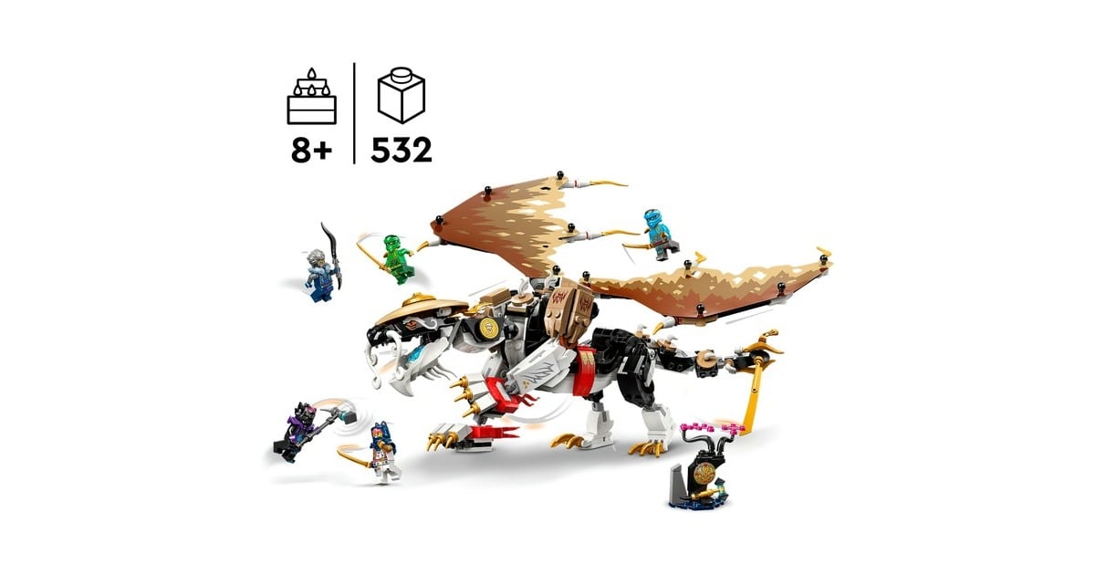 LEGO 71809 Ninjago Egalt der Meisterdrache, Konstruktionsspielzeug(Outlet)
