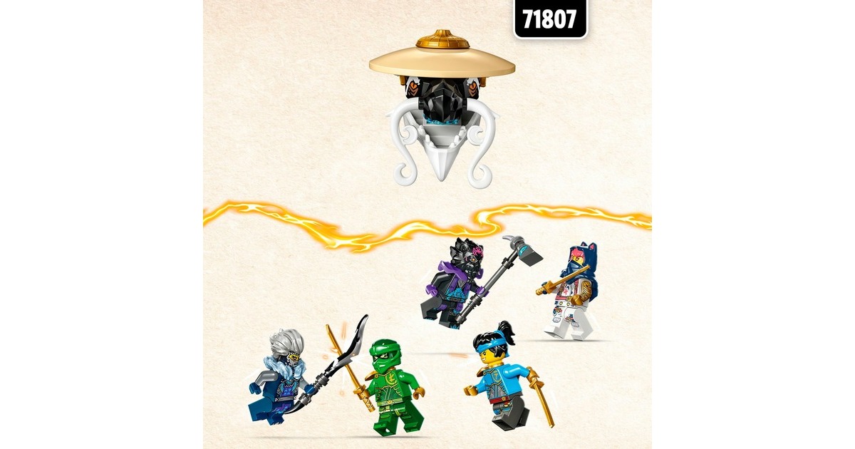 LEGO 71809 Ninjago Egalt der Meisterdrache, Konstruktionsspielzeug