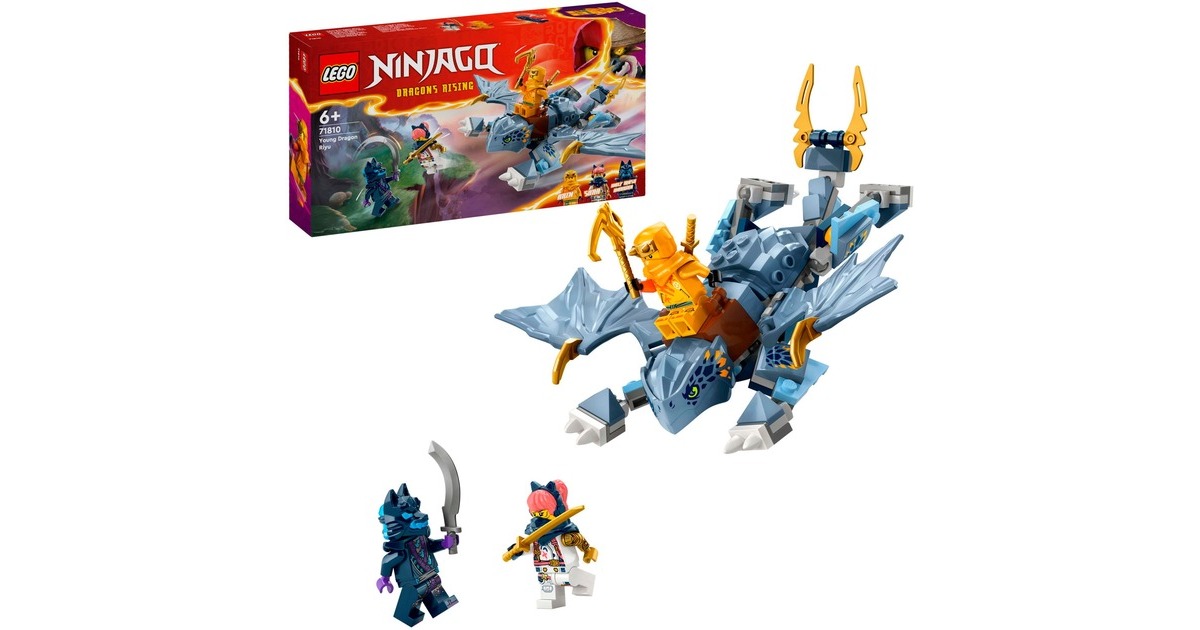 LEGO 71810 Ninjago Riyu der Babydrache, Konstruktionsspielzeug