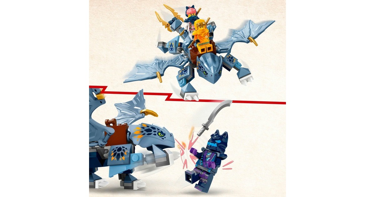 LEGO 71810 Ninjago Riyu der Babydrache, Konstruktionsspielzeug