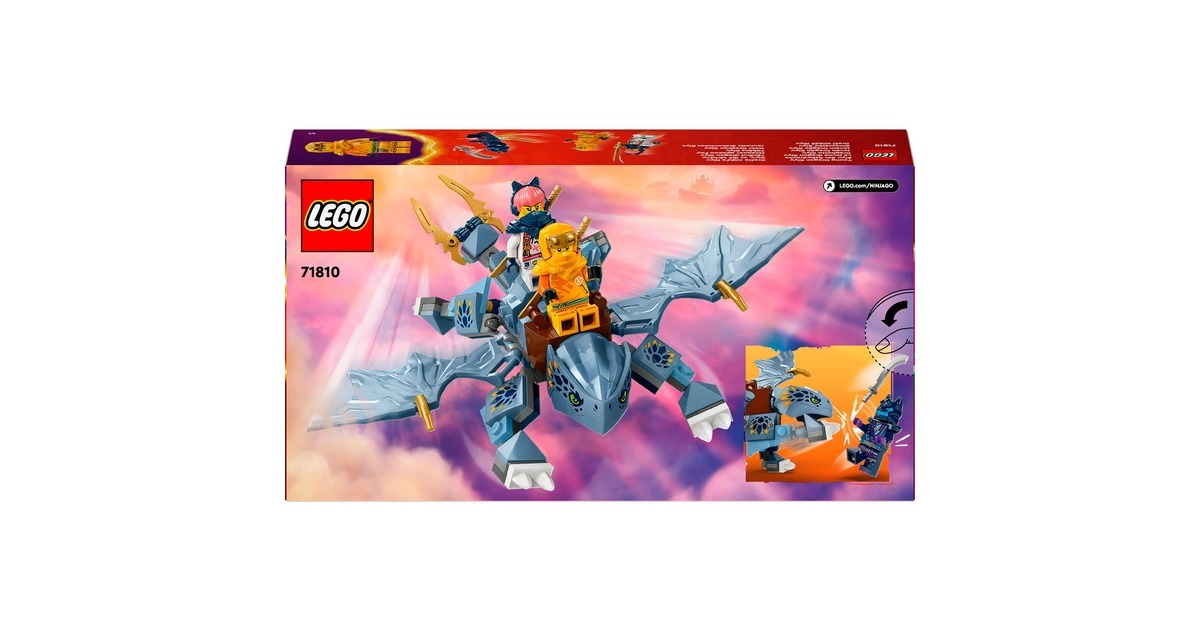 LEGO 71810 Ninjago Riyu der Babydrache, Konstruktionsspielzeug