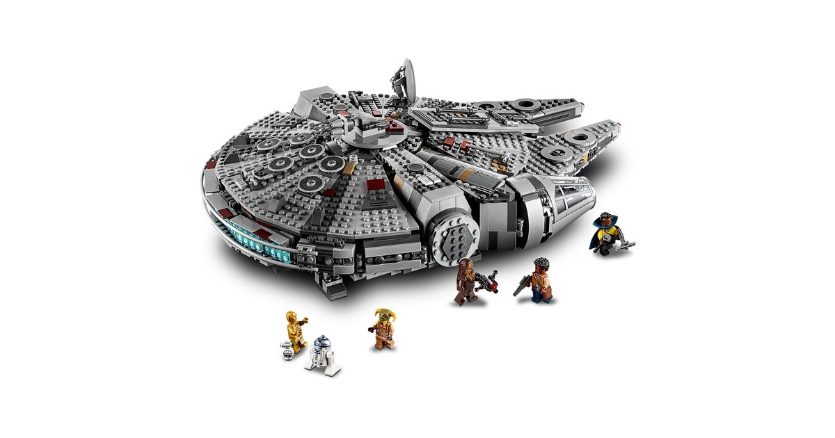 LEGO 75257 Star Wars Millennium Falcon, Konstruktionsspielzeug