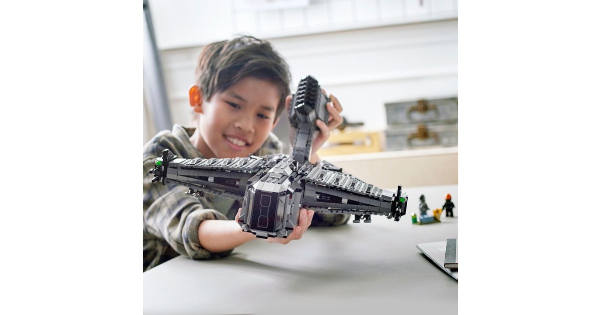 LEGO 75323 Star Wars Die Justifier, Konstruktionsspielzeug(Sternenschiff mit Cad Bane Minifigur und Droide Todo 360, The Bad Batch Set)