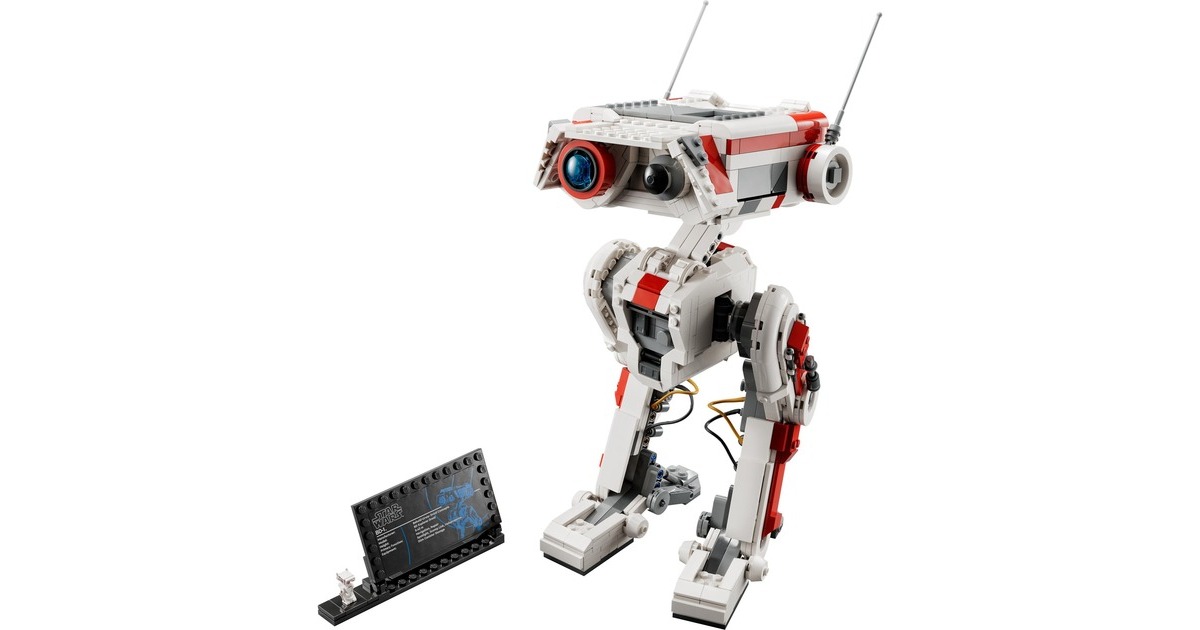 LEGO 75335 Star Wars BD-1, Konstruktionsspielzeug(Modellbausatz, bewegliche Droidenfigur)