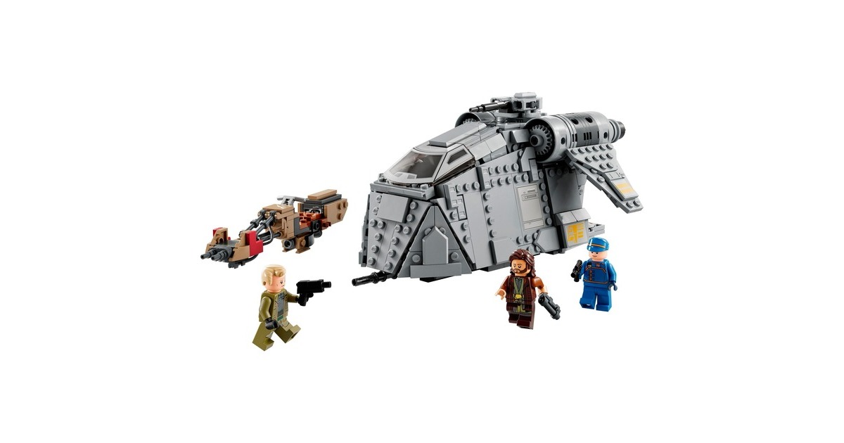 LEGO 75338 Star Wars Überfall auf Ferrix, Konstruktionsspielzeug(Andor Set, mit Mobilem Tac-Pod, Speeder Bike und 3 Minifiguren, Outlet)