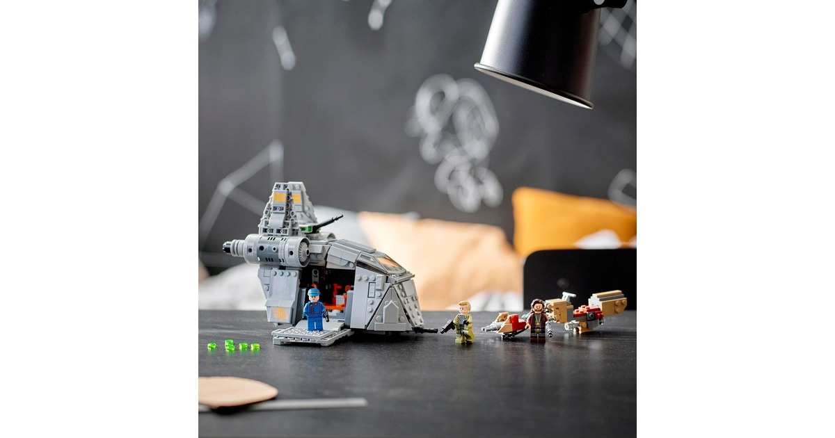 LEGO 75338 Star Wars Überfall auf Ferrix, Konstruktionsspielzeug(Andor Set, mit Mobilem Tac-Pod, Speeder Bike und 3 Minifiguren, Outlet)