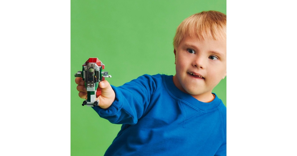 LEGO 75344 Star Wars Boba Fetts Starship - Microfighter, Konstruktionsspielzeug