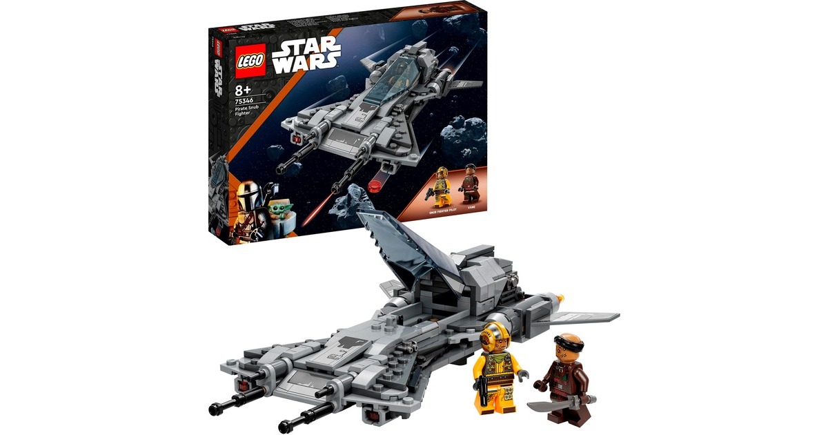 LEGO 75346 Star Wars Snubfighter der Piraten, Konstruktionsspielzeug