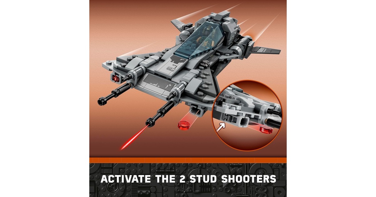 LEGO 75346 Star Wars Snubfighter der Piraten, Konstruktionsspielzeug