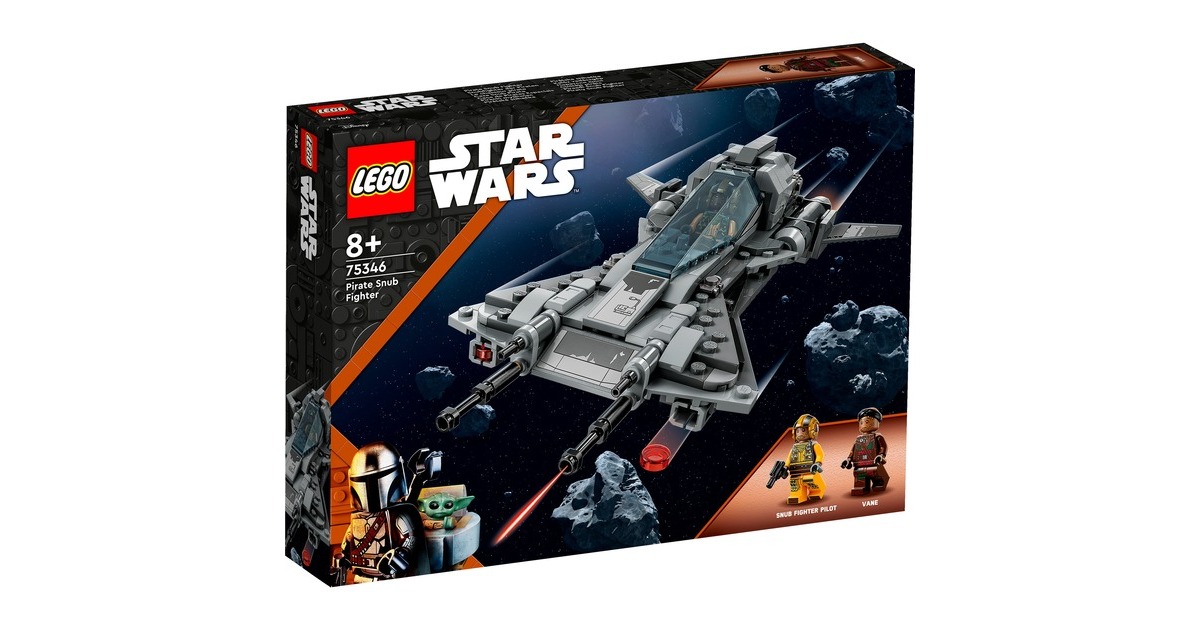 LEGO 75346 Star Wars Snubfighter der Piraten, Konstruktionsspielzeug
